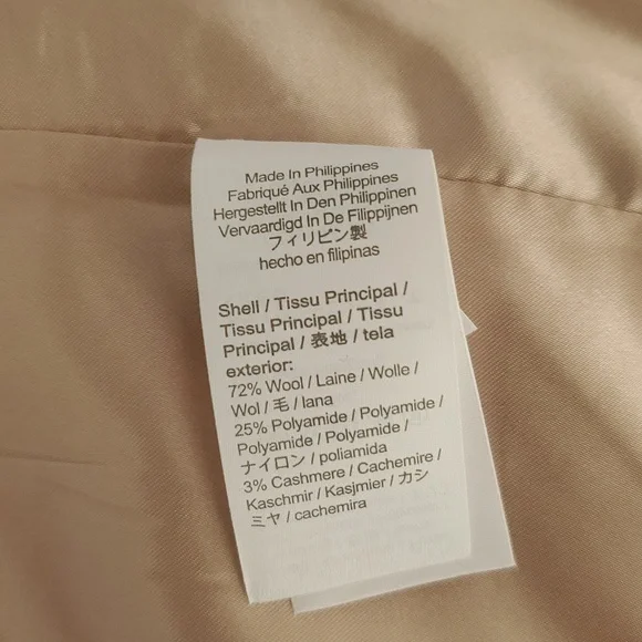 nwt J. Crew Collection Long Toggle Coat in Camel Italian Fall Blanket Wool - Picture 7 of 12